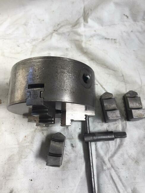 Uchwyt tokarski trzyszczękowy fi S125ZJ No 2407 80