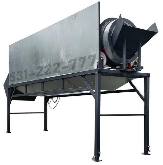 Przesiewacz Przemysłowy Rotacyjny Bębnowy Do Ziemi Kompostu