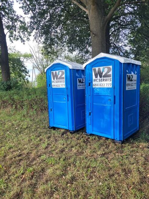 Toaleta przenośna kabina wc wynajem na budowę Olsztyn