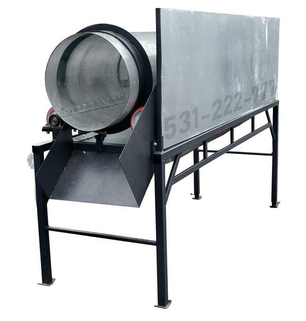 Przesiewacz Przemysłowy Rotacyjny Bębnowy Do Ziemi Kompostu