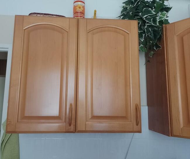 Meble kuchenne fronty lite drewno Olcha