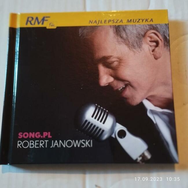 Robert Janowski - Song.pl .Płyta CD z książeczką