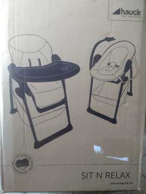 Krzesełko Haucks do karmienia z funkcją leżenia 3 w 1