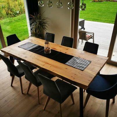 Stół Loft Drewno Stal Pepitowood