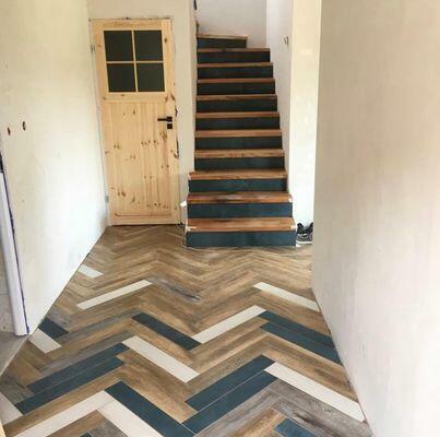 Stół Loft Drewno Stal Pepitowood