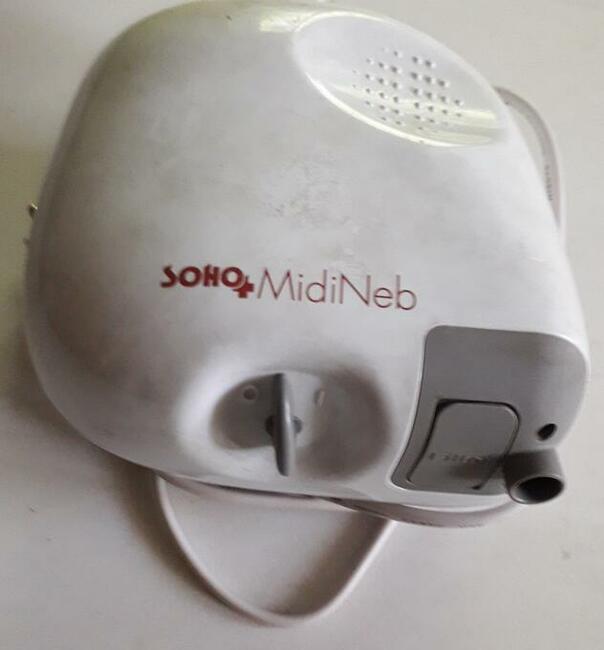 Inhalator tłokowy MidiNeb, brak nebulizatora Nebjet i maski