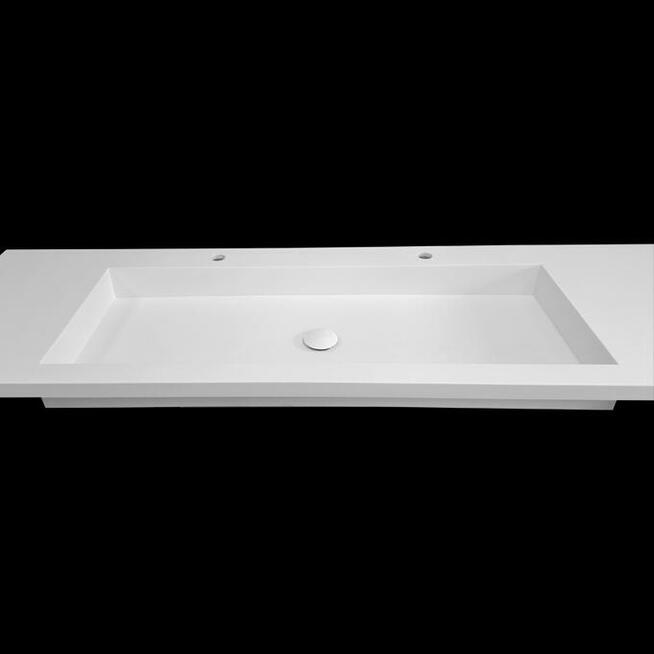 Umywalka na zamówienie, dwustanowiskowa z konglomeratu