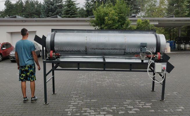 Przesiewacz Separator Siatka Perforowana Do Torfu Kompostu