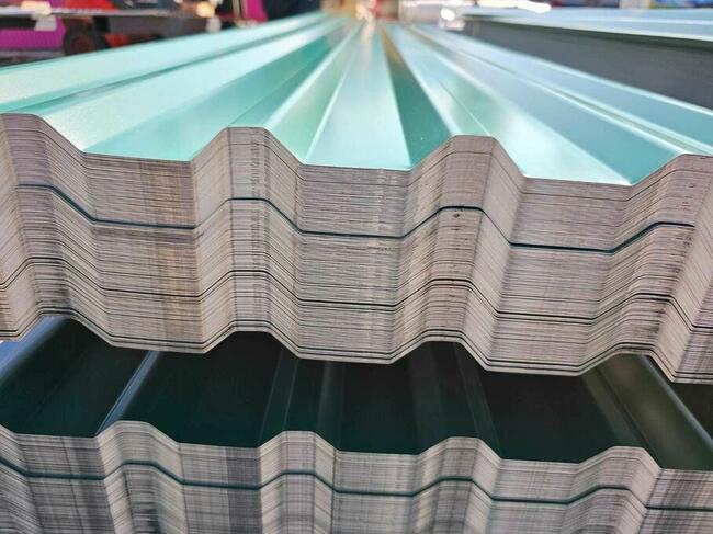 Blacha Trapezowa Na Dach, Garaż, Wiata, Dom T-18 RAL 6005