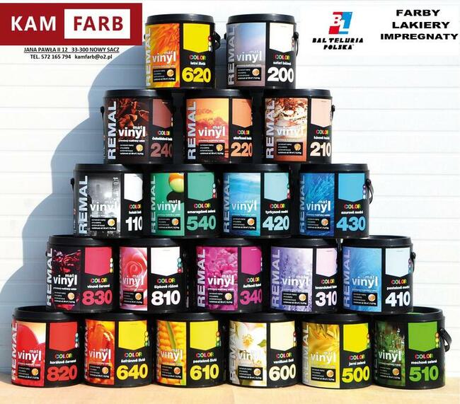 FARBA, LAKIER, TYNK
