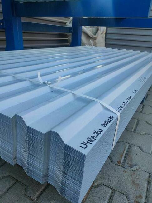 Blacha Trapezowa Na Dach, Garaż, Wiata, Dom, Biała, T-18