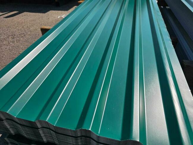 Blacha Trapezowa Na Dach, Garaż, Wiata, Dom T-18 RAL 6005