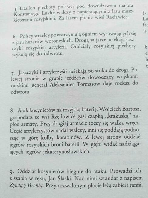 Panorama Racławicka obraz w 12 planszach