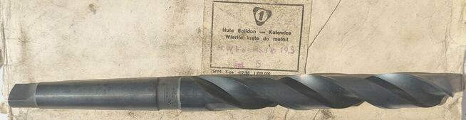WIERTŁO DO METALU NWKc 15,5 HSS MK2 DIN 345 Krajowe BHH BAIL