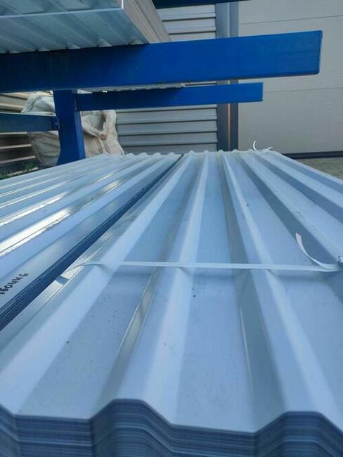 Blacha Trapezowa Na Dach, Garaż, Wiata, Dom, Biała, T-18