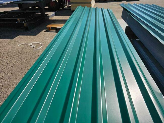 Blacha Trapezowa Na Dach, Garaż, Wiata, Dom T-18, Ziele6005