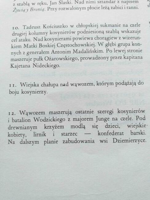 Panorama Racławicka obraz w 12 planszach