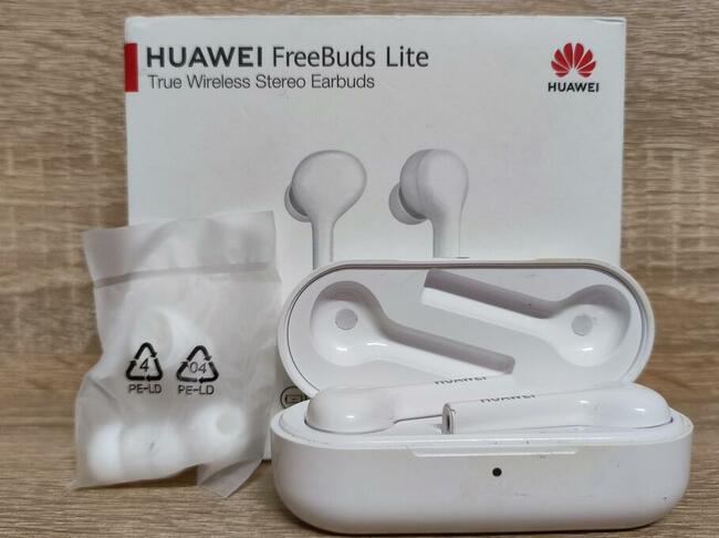 Słuchawki BT Huawei FreeBuds Lite białe, super cena!