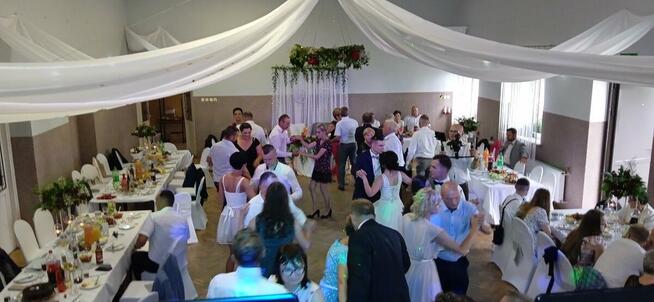 DJ / WODZIREJ NA WESELE, URODZINY , ciężki dym, napis LOVE