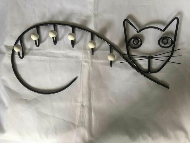 Wieszak metalowy KOT