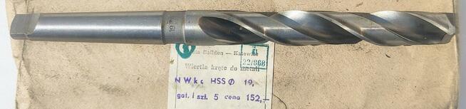 WIERTŁO DO METALU NWKc 15,5 HSS MK2 DIN 345 Krajowe BHH BAIL