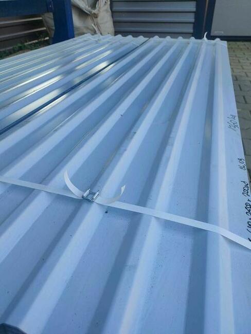 Blacha Trapezowa Na Dach, Garaż, Wiata, Dom, Biała, T-18