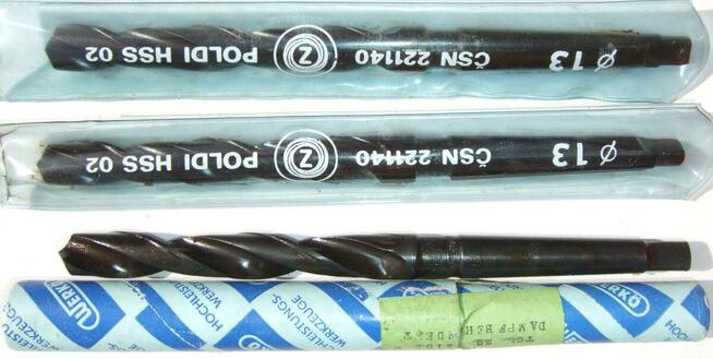 WIERTŁO DO METALU NWKc 8 HSS MK1 DIN 345 Krajowe BHH BAILDON