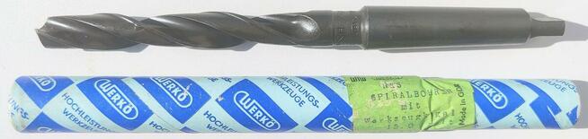 WIERTŁO DO METALU NWKc 15,5 HSS MK2 DIN 345 Krajowe BHH BAIL