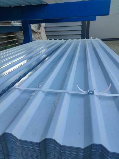 Blacha Trapezowa Na Dach, Garaż, Wiata, Dom, Biała, T-18