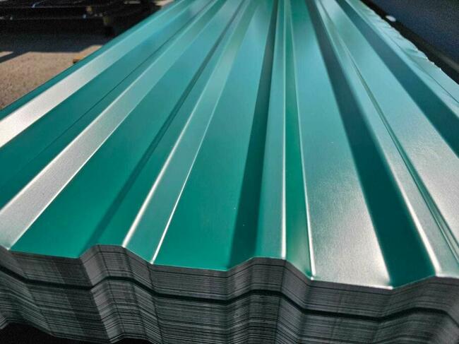 Blacha Trapezowa Na Dach, Garaż, Wiata, Dom T-18, RAL 6005