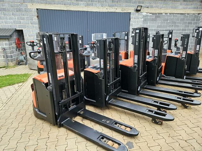 Używane paleciaki elektryczne z niskim masztem Toyota SWE