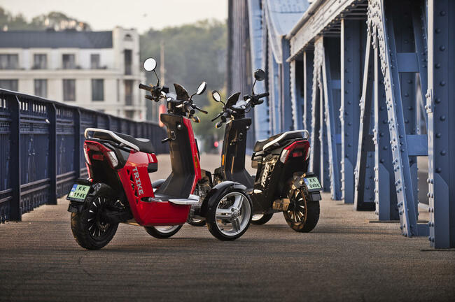 ELECTRORIDE TRIKE dwuosobowy skuter elektryczny trzykołowiec