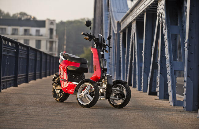 ELECTRORIDE TRIKE dwuosobowy skuter elektryczny trzykołowiec