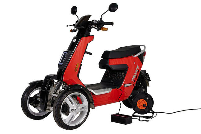 ELECTRORIDE TRIKE dwuosobowy skuter elektryczny trzykołowiec