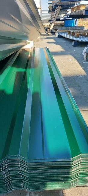 Blacha trapezowa 3,5m Zielona na dach, szopę, garaż