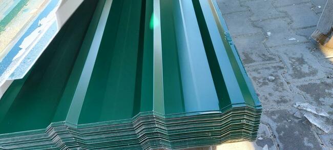 Blacha trapezowa 3,5m Zielona na dach, szopę, garaż