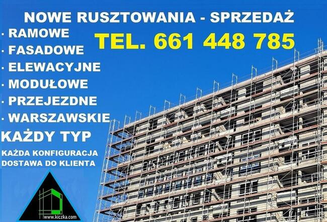 WYPRZEDAŻ TANIE RUSZTOWANIA Elewacyjne Rusztowanie Pletak