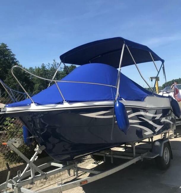 Cabrio bimini plandeka pokrowce do łodzi szprycbuda