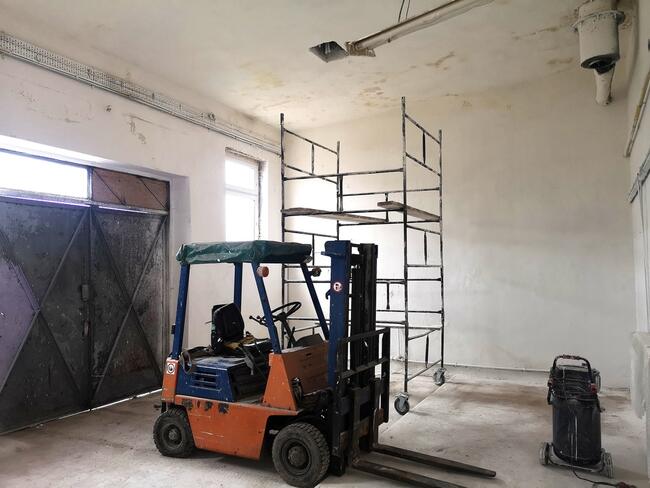 Do wynajęcia pomieszczenie warsztatowe