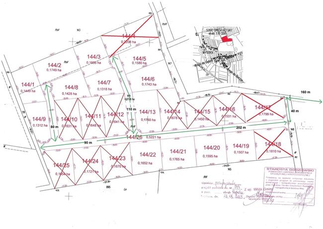 Działki budowlane w Wysokiej