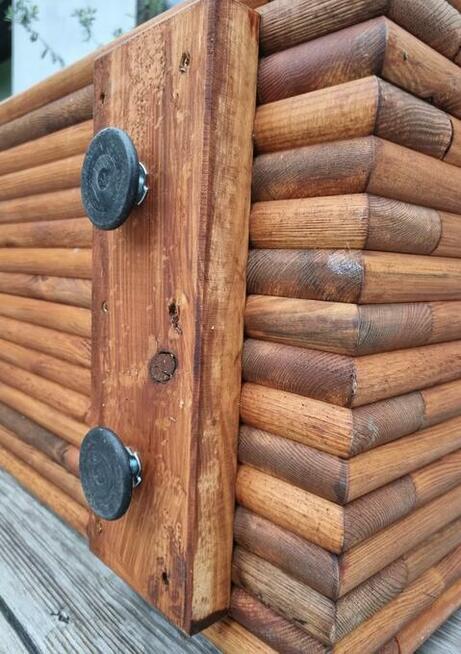 Stojak na drewno kominkowe opałowe 3D, 80 x 40 x 160cm