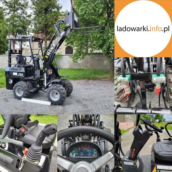 Ładowarka przegubowa WOLF MINI 750