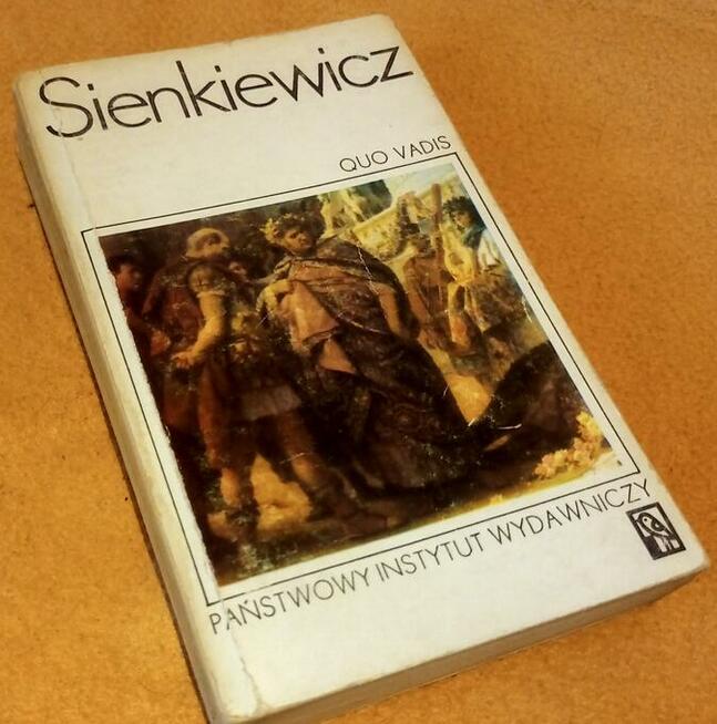 Książka -Quo Vadis - H. Sienkiewicz lektura