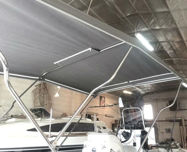 Cabrio bimini plandeka pokrowce do łodzi szprycbuda