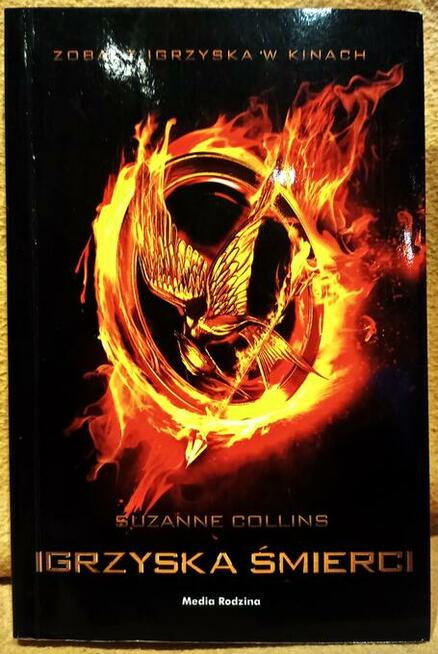 Książka - Igrzyska śmierci - S. Collins