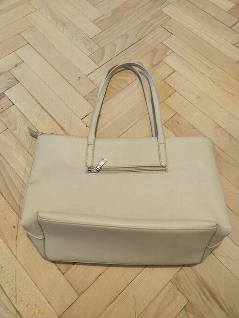 Torebka Janny Fairy jasny beż na ramie Nowa Krakow