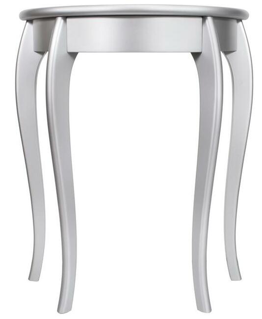 Konsolka kolor srebrny