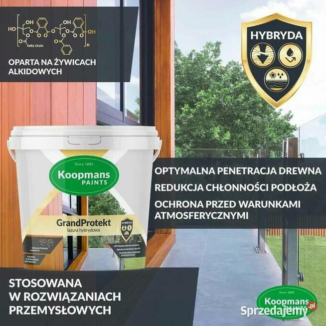 Lazura hybrydowa 3l