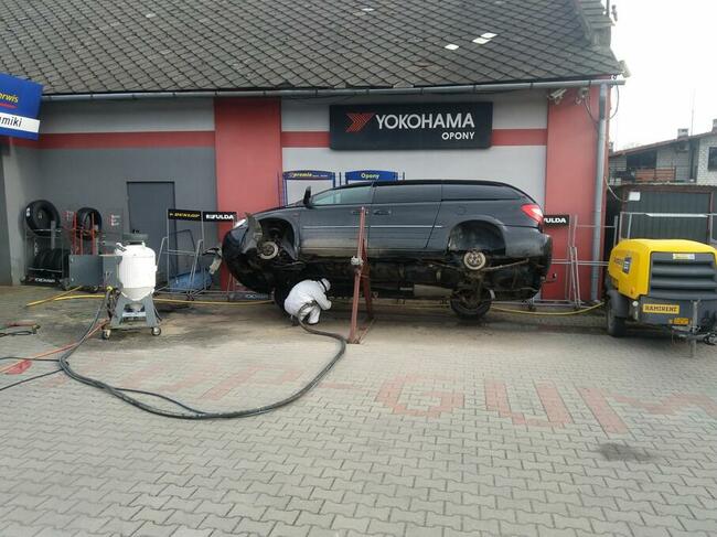 Piaskowanie konserwacja antykorozyjne naprawy blacharskie