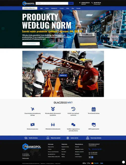 Wykonam strony www, sklepy internetowe